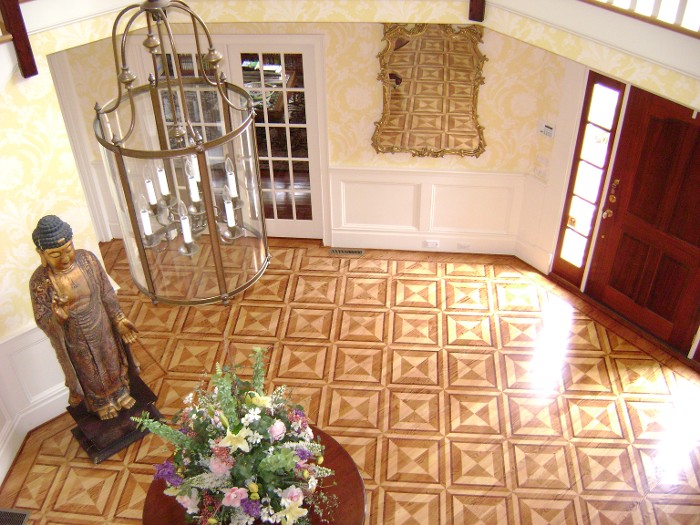Custom Stained Floor